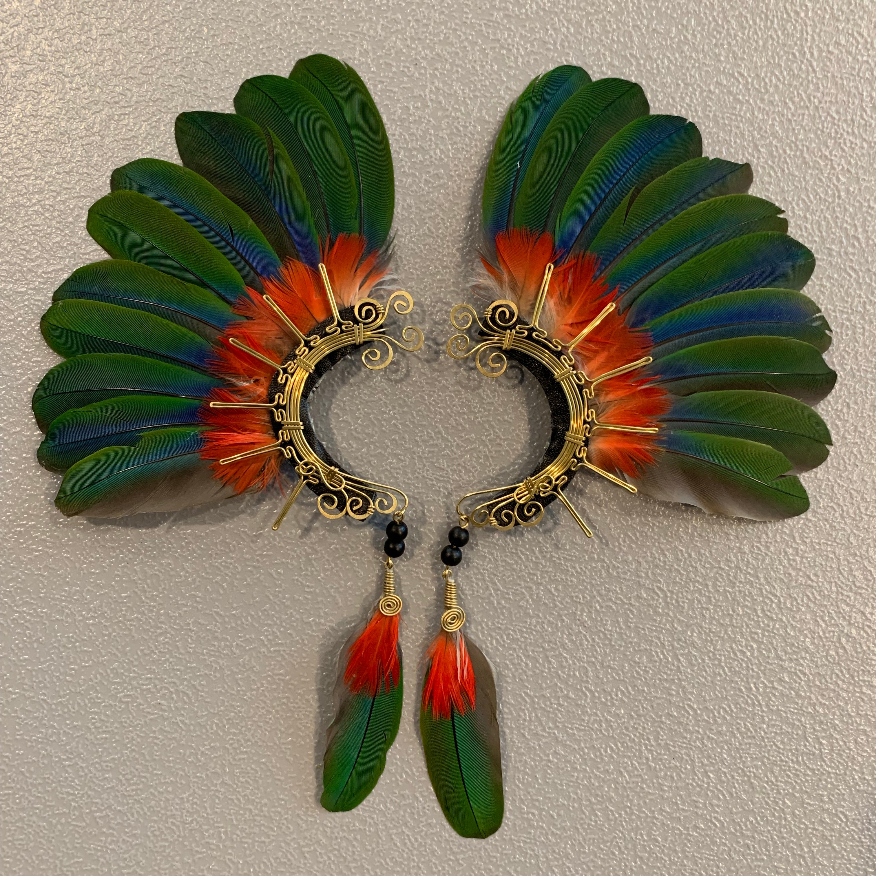 Feather wing Earrings 241