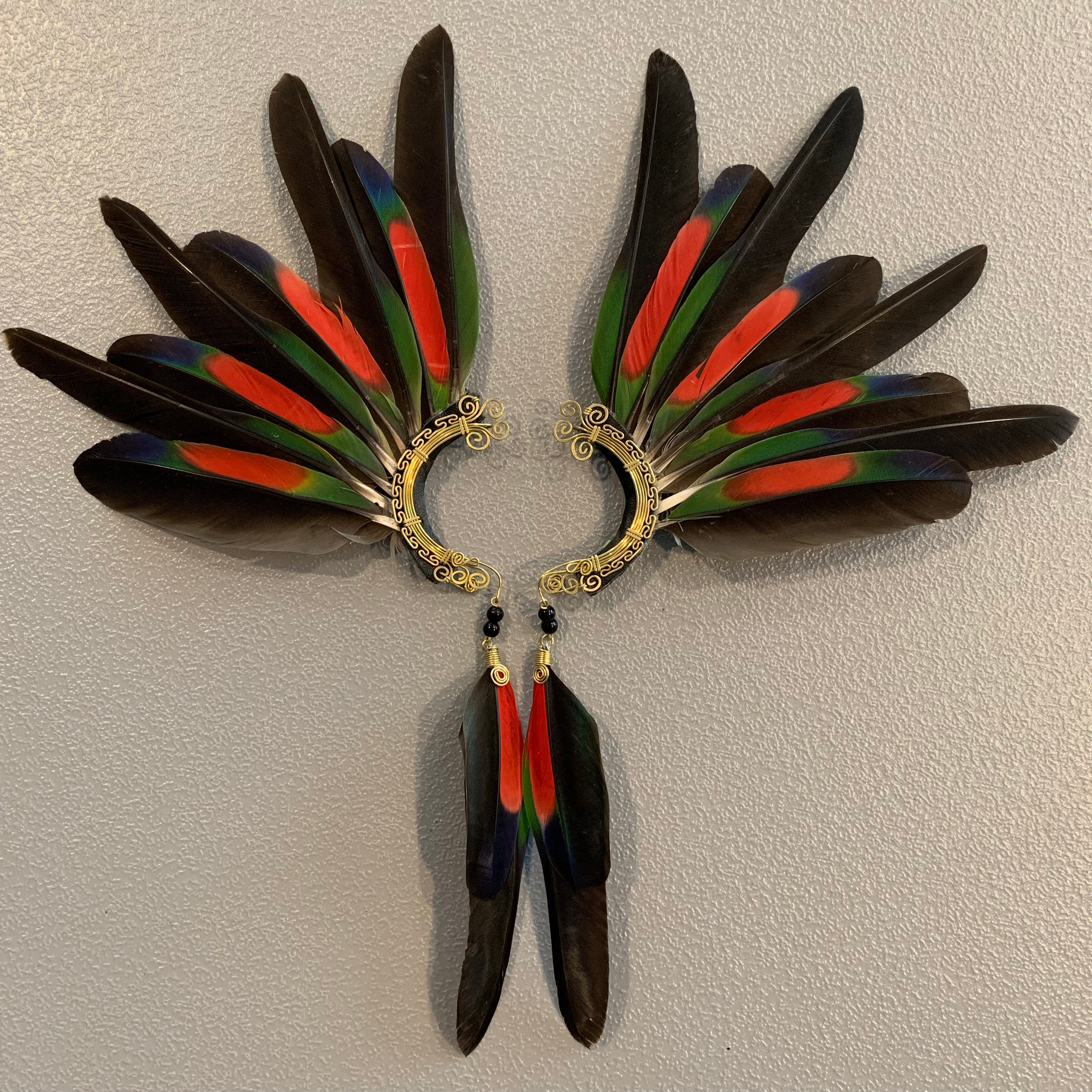 Feather wing Earrings 254