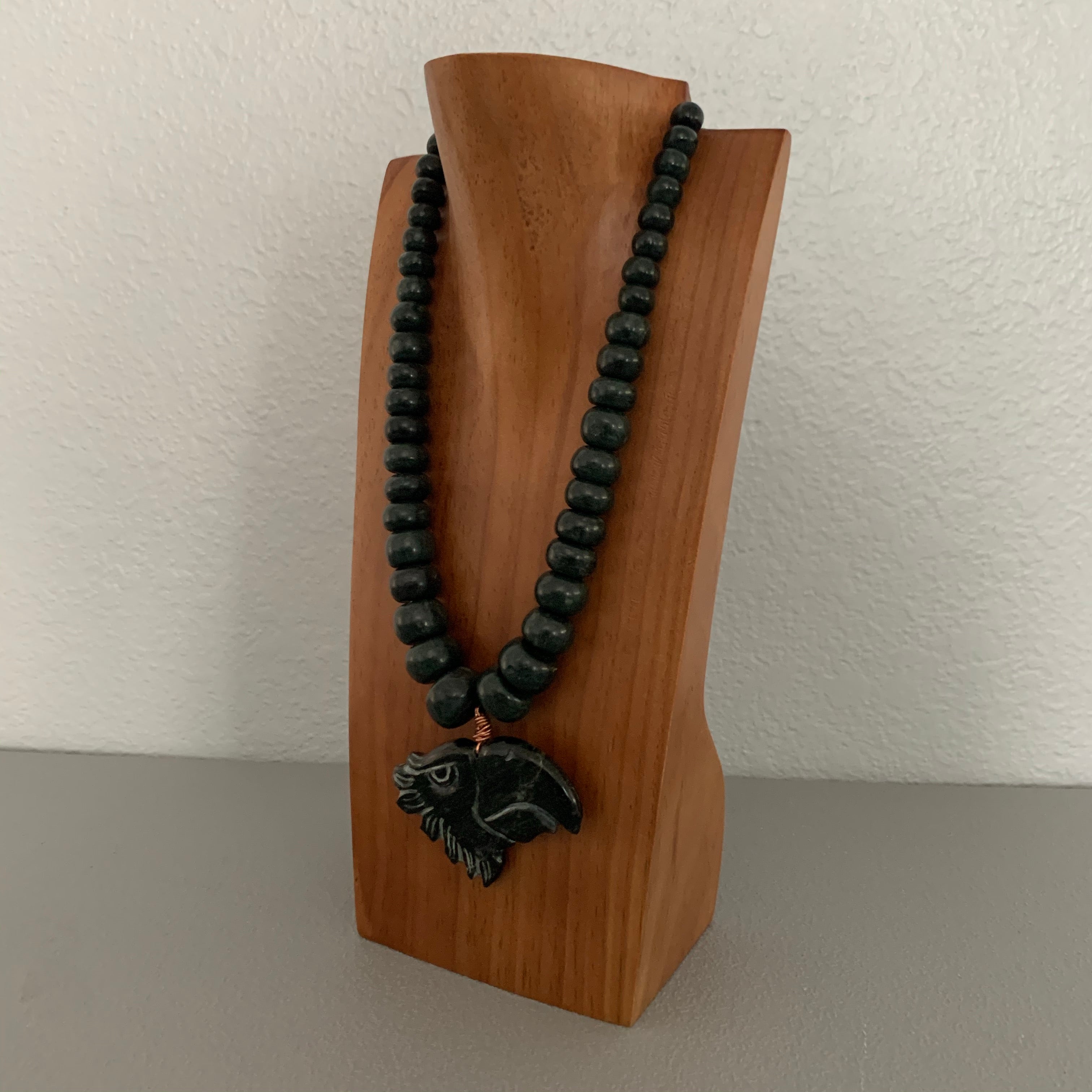 Necklace - Guatamala Jade Eagle pendent