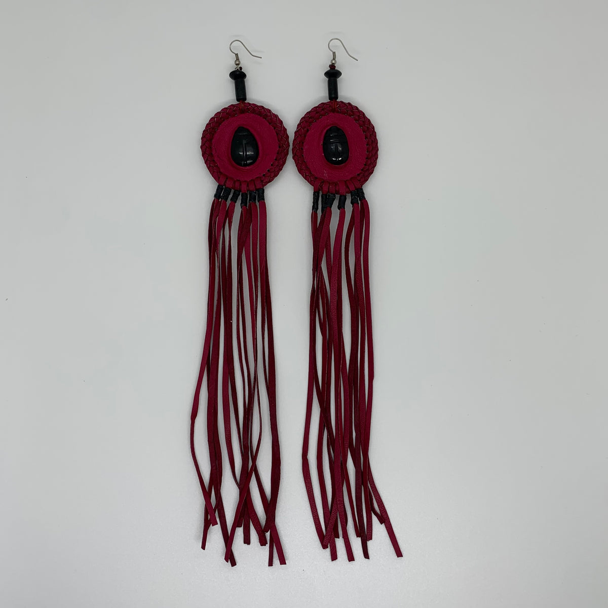 Leather Earrings 38
