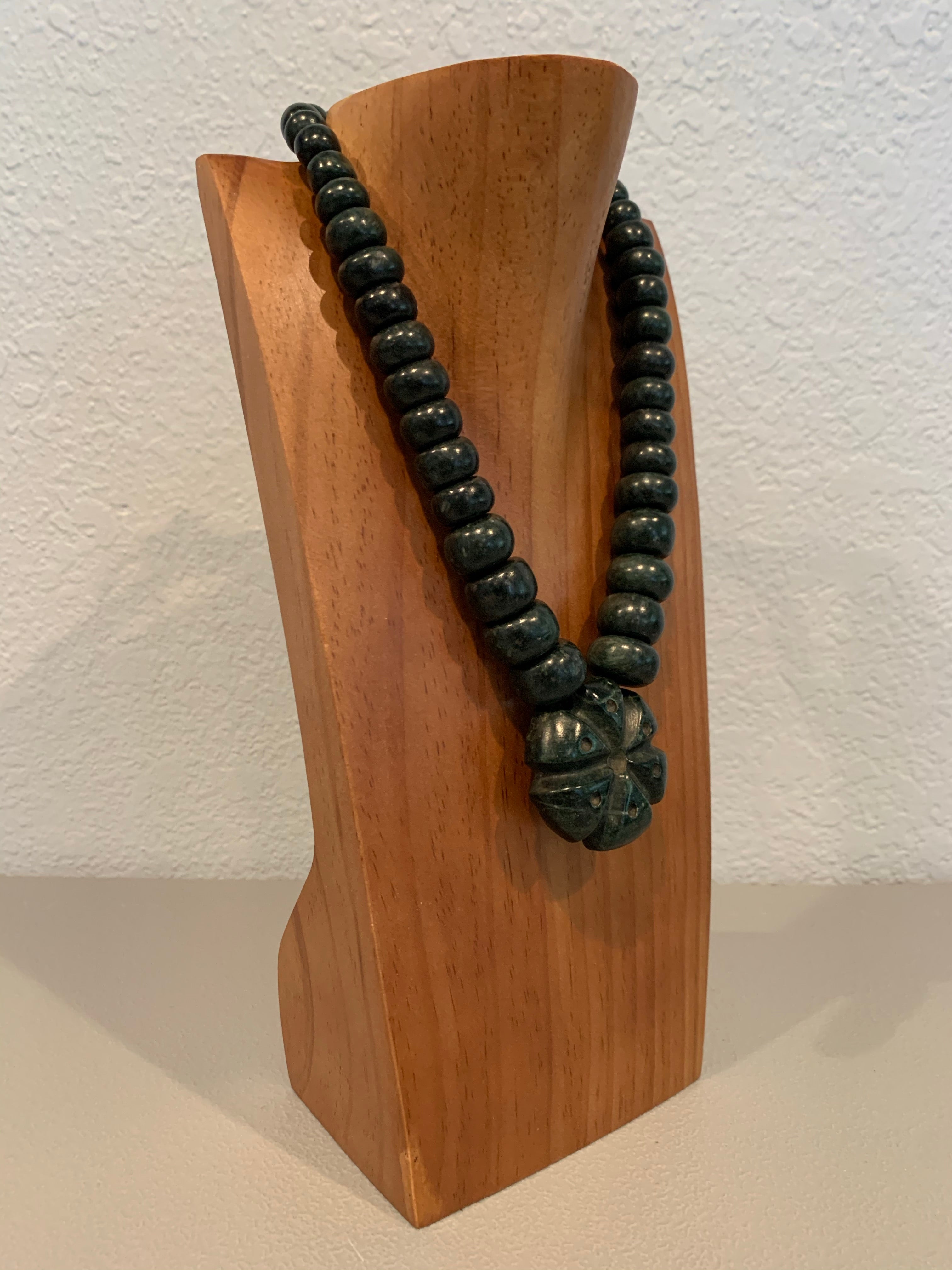 Necklace - Guatamala Jade and Peyote 3