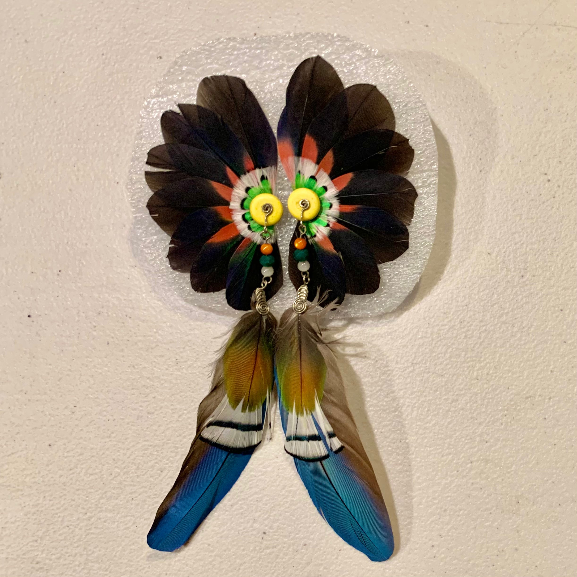 Feather wing Earrings 681
