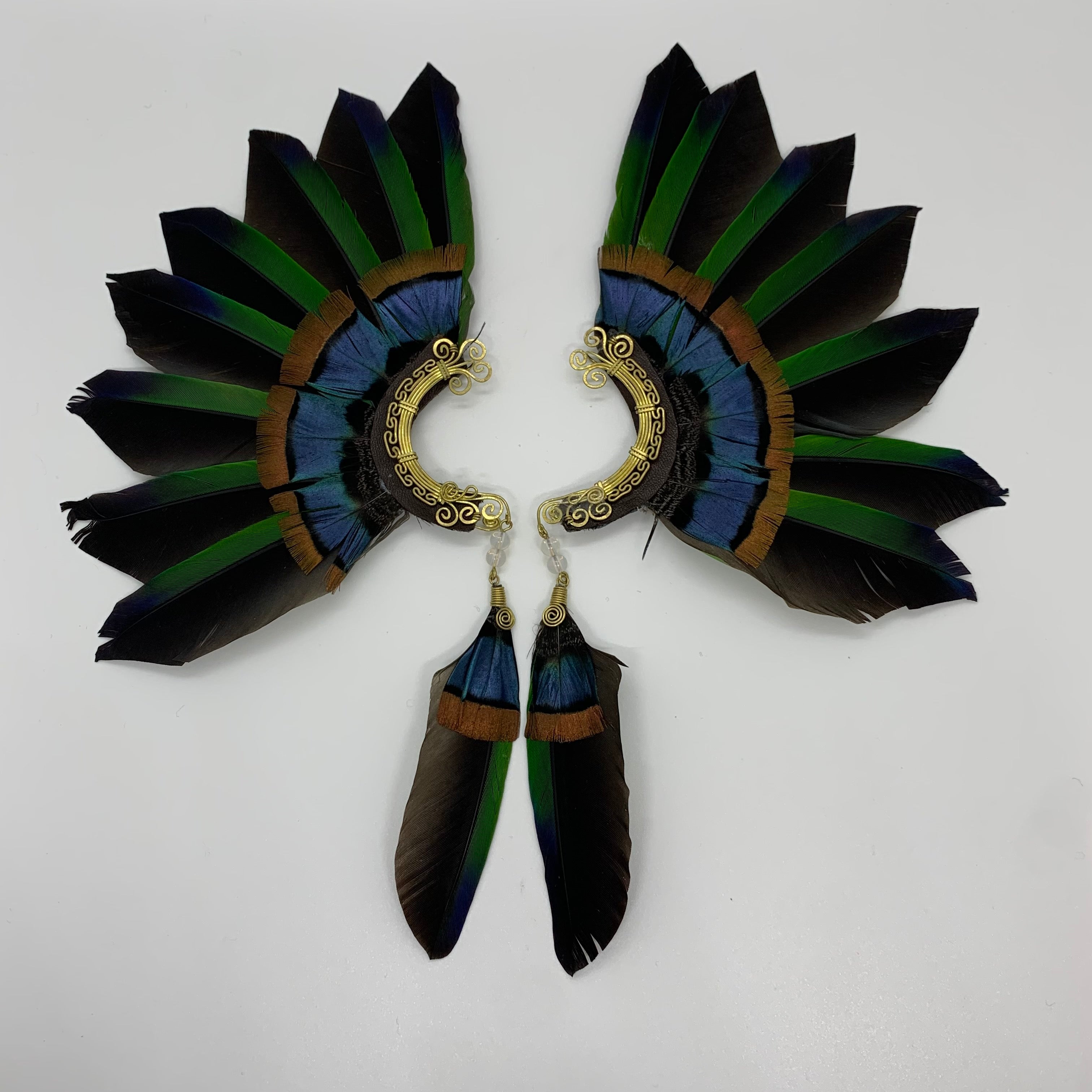 Feather wing Earrings 354