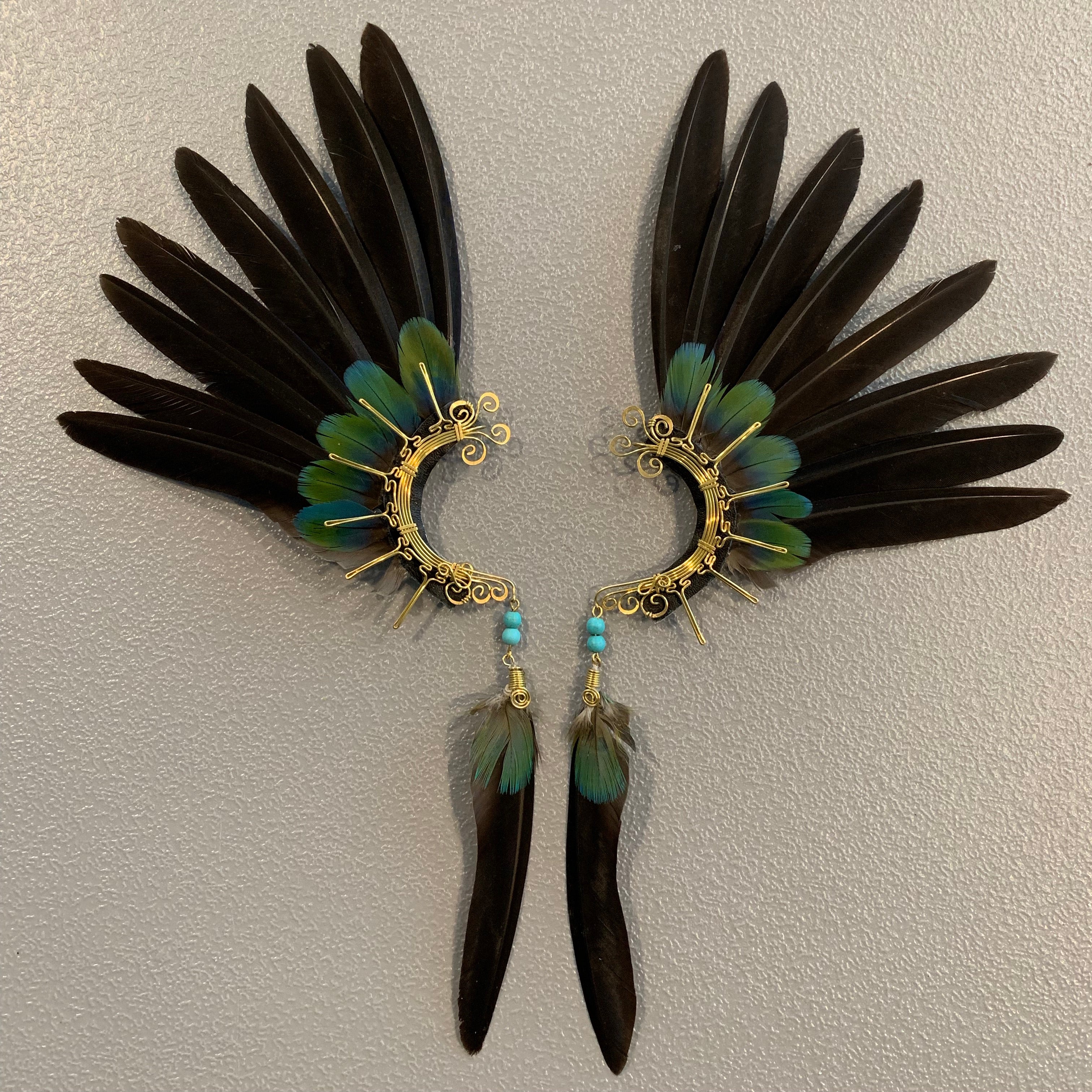 Feather wing Earrings 244