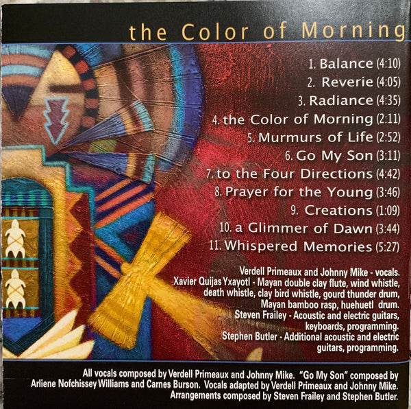 CD - Xavier Quijas Yxayotl - Color of Morning