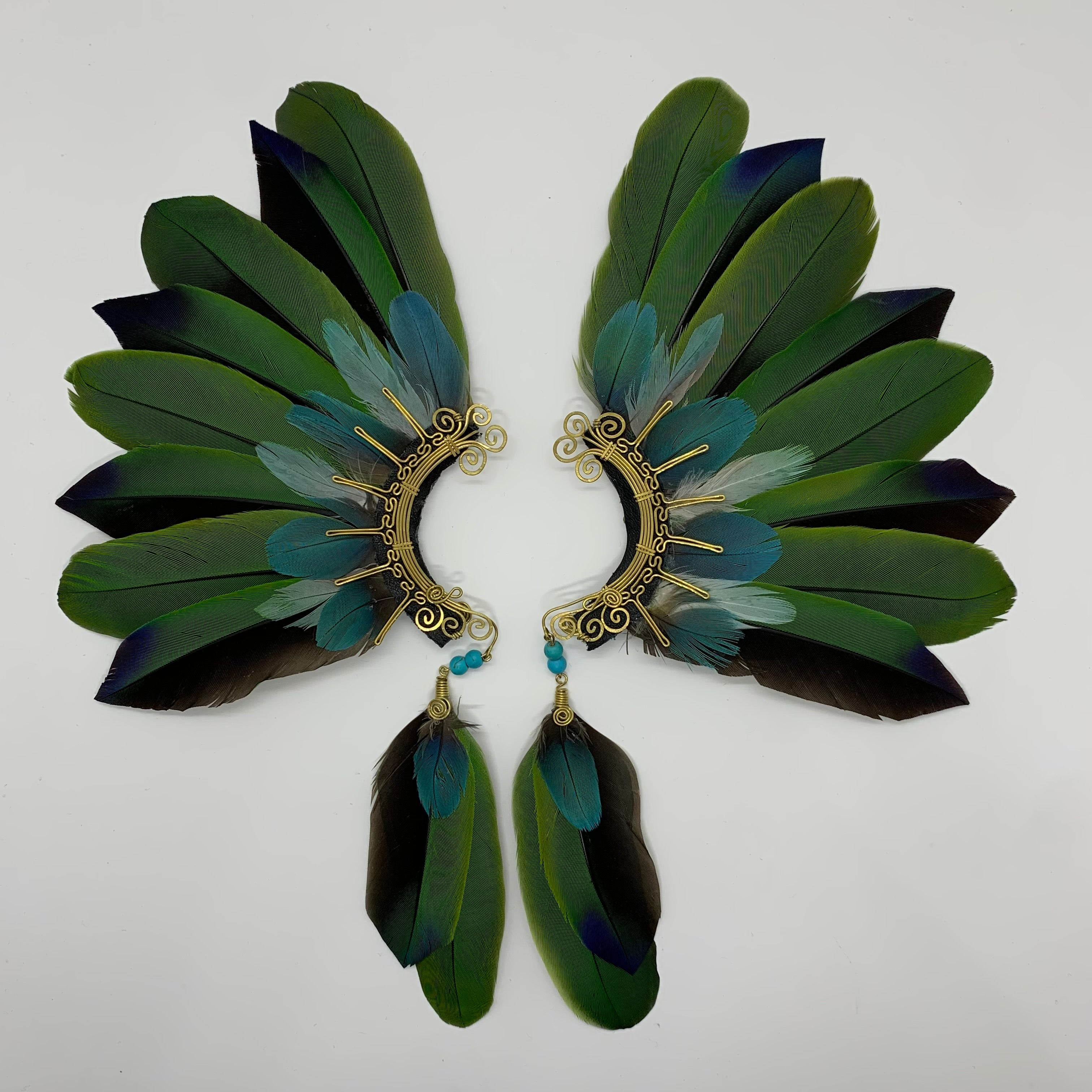 Feather wing Earrings 327