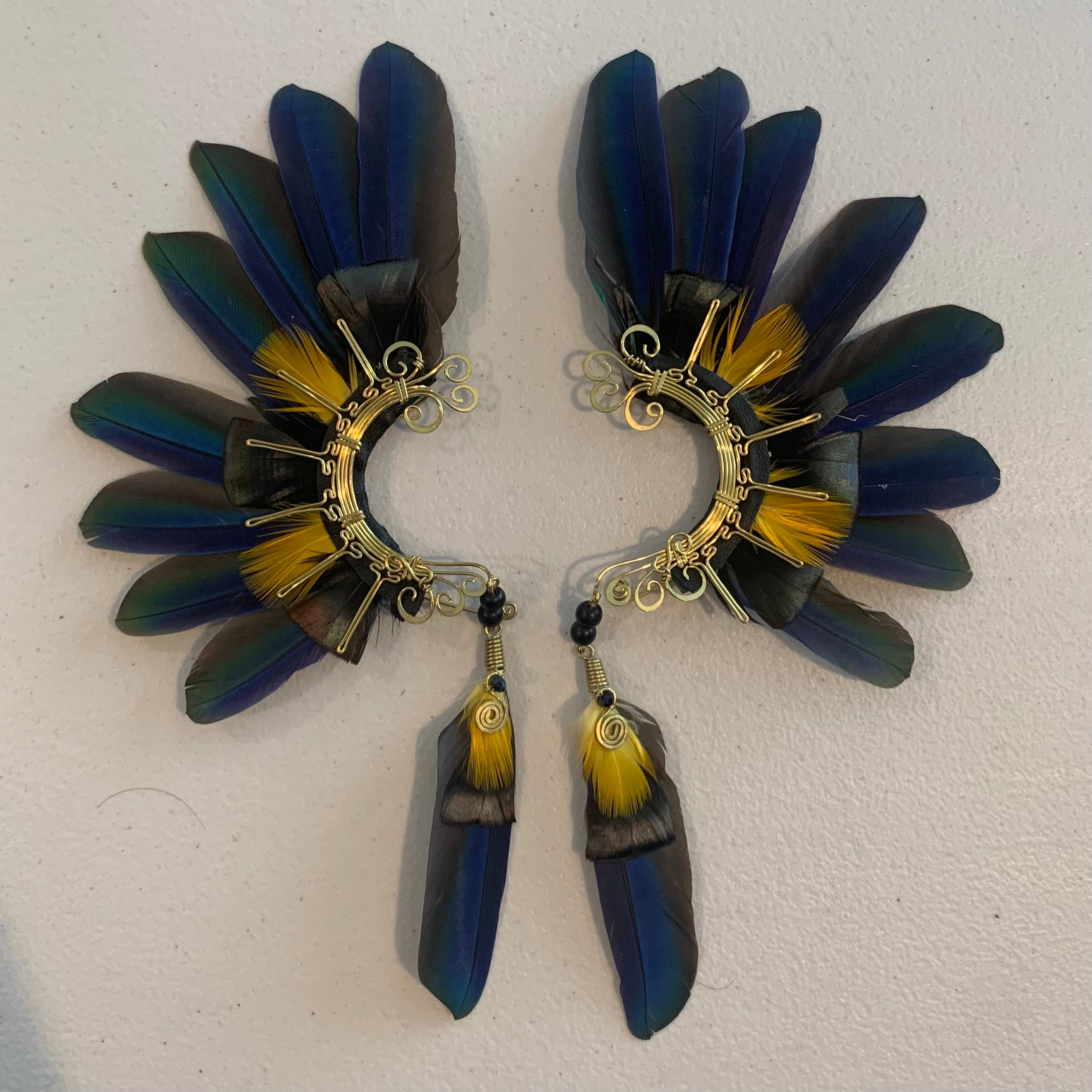 Feather wing Earrings 615