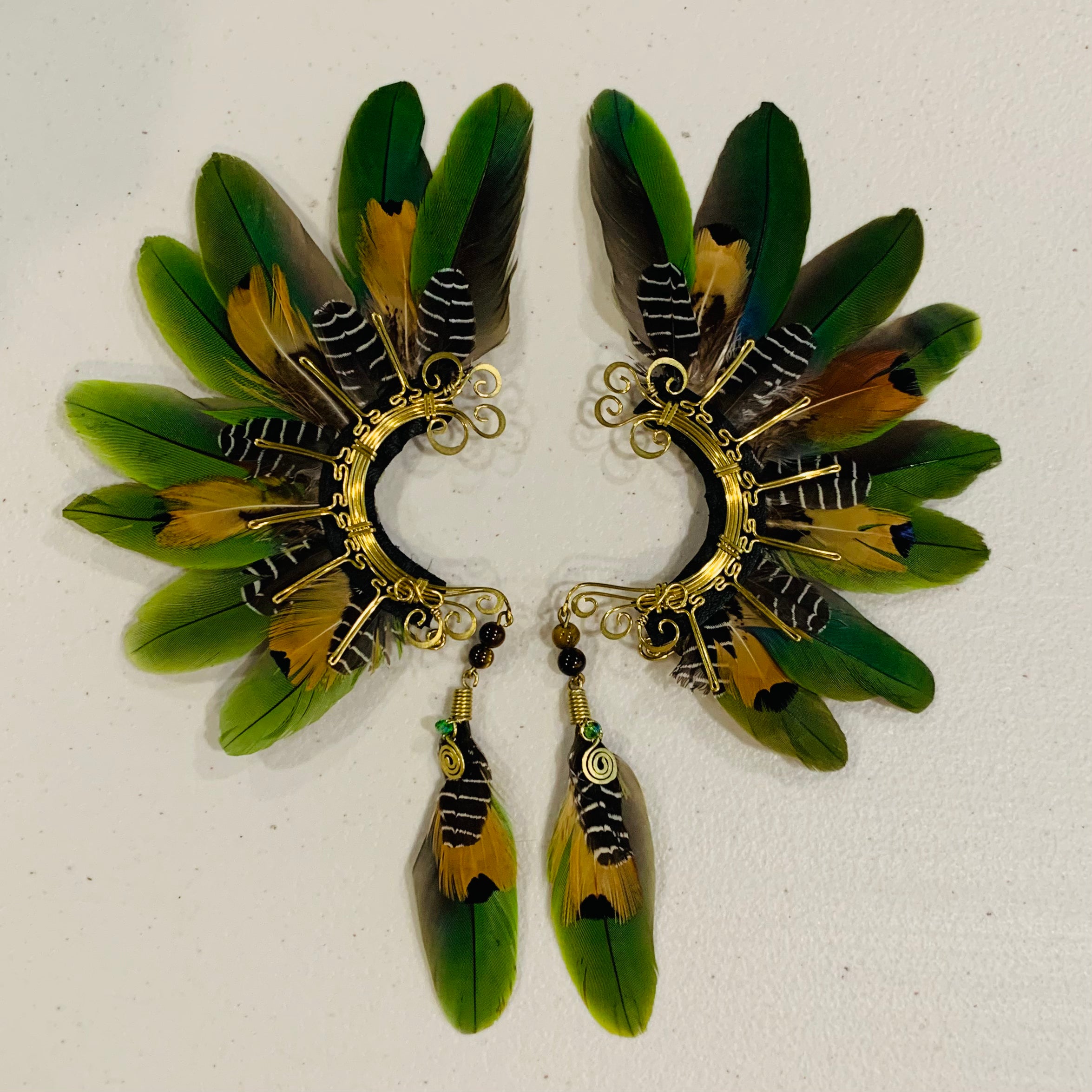 Feather wing Earrings 623