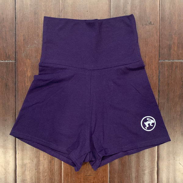 High waist Shorts - Tochtli purple