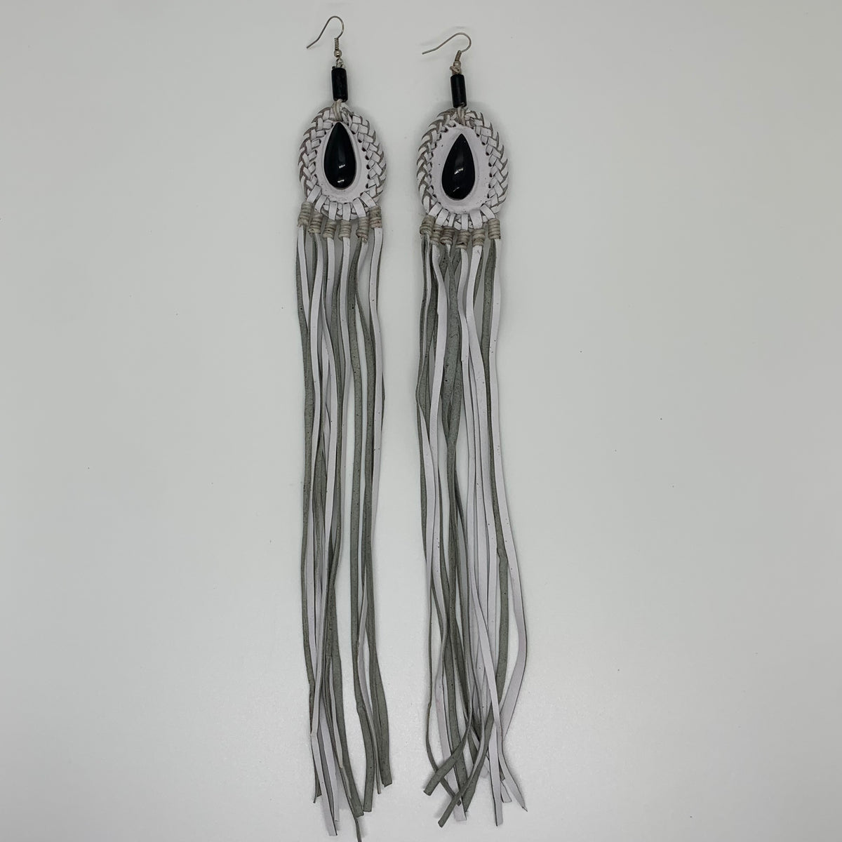 Leather Earrings 34