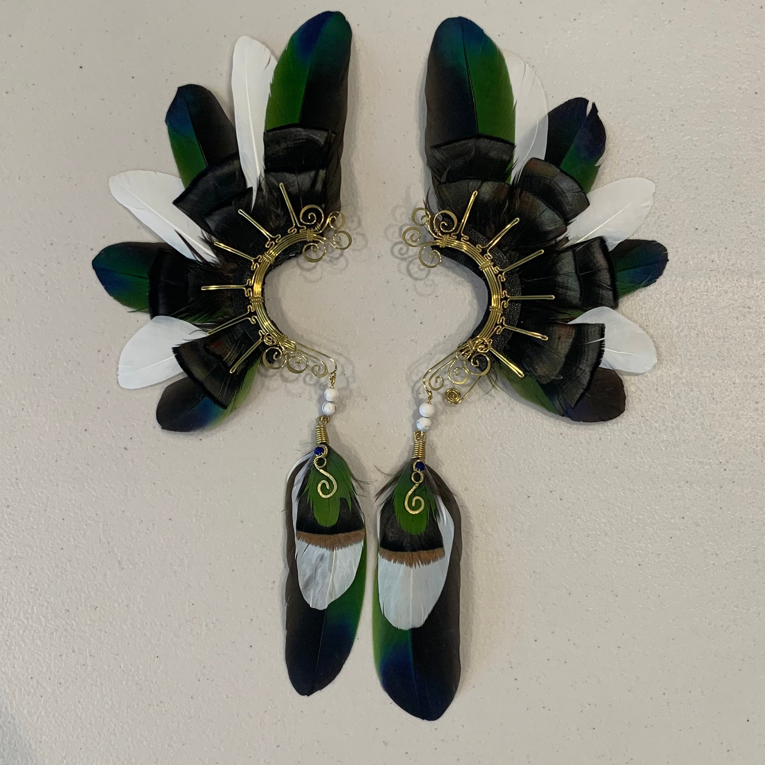 Feather wing Earrings 595