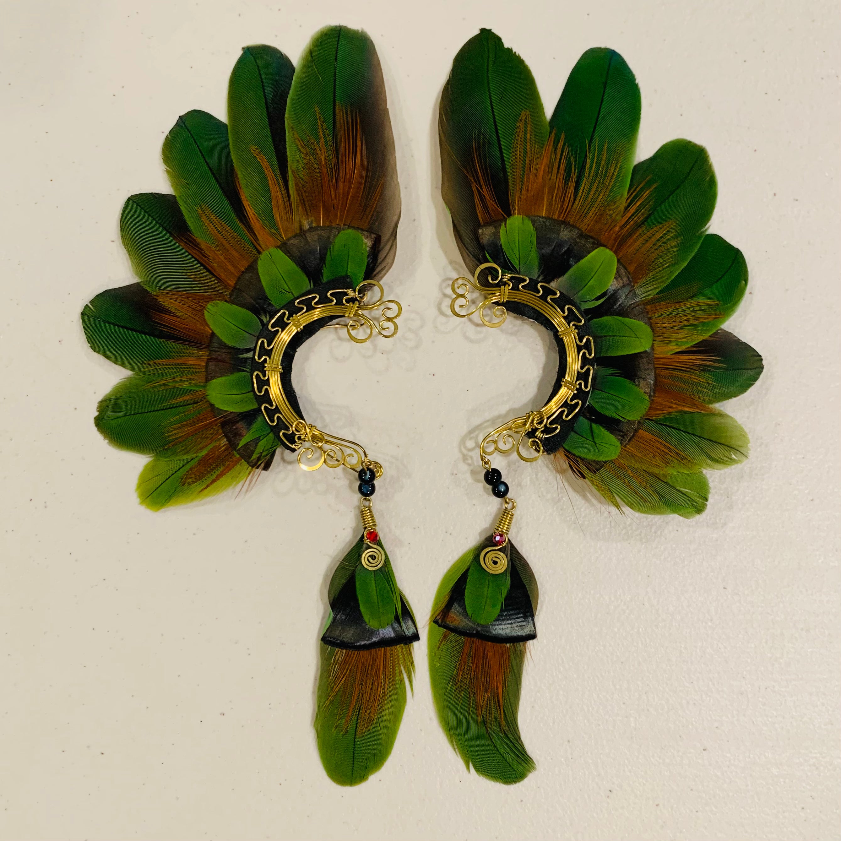 Feather wing Earrings 631