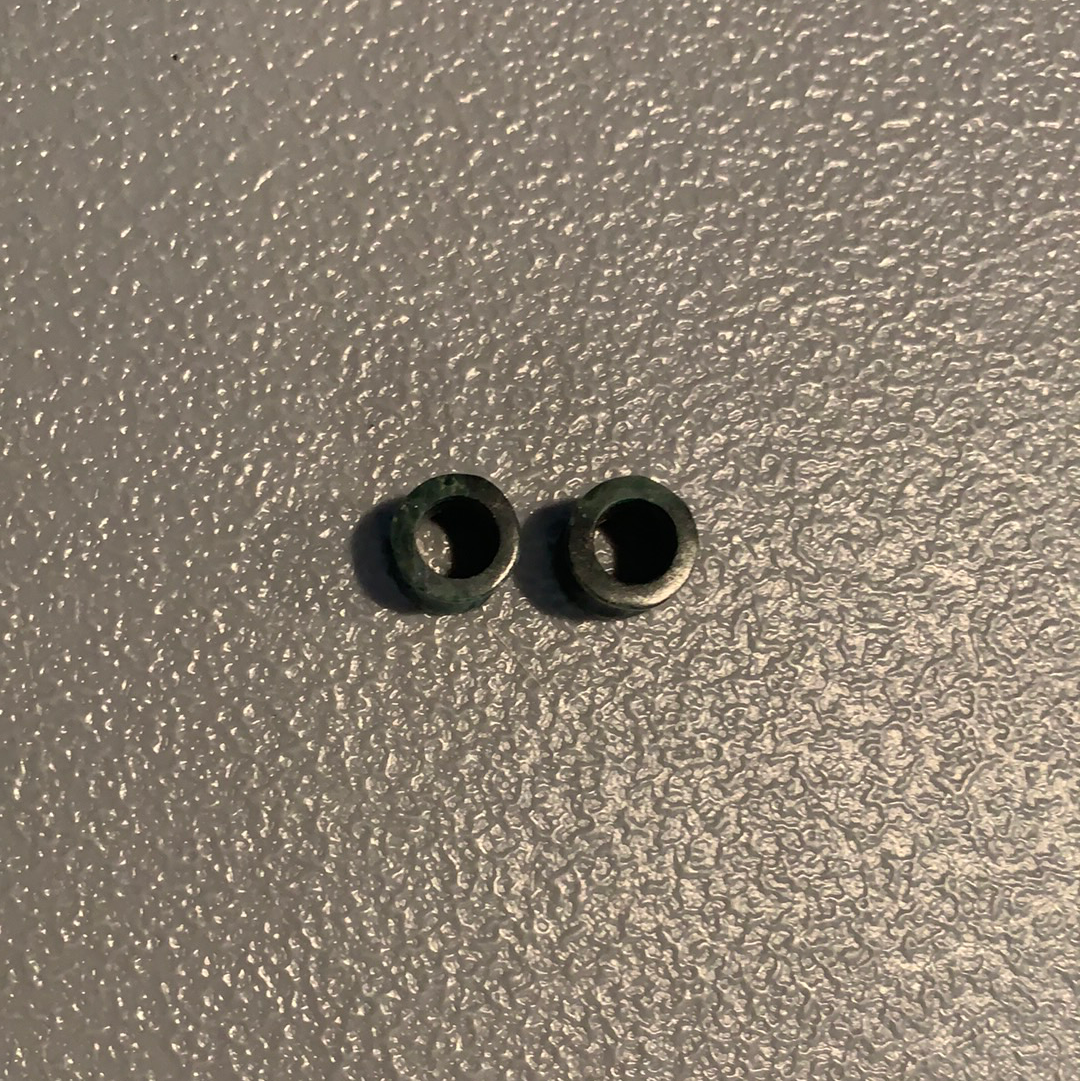 Earrings Jade plugs 00G