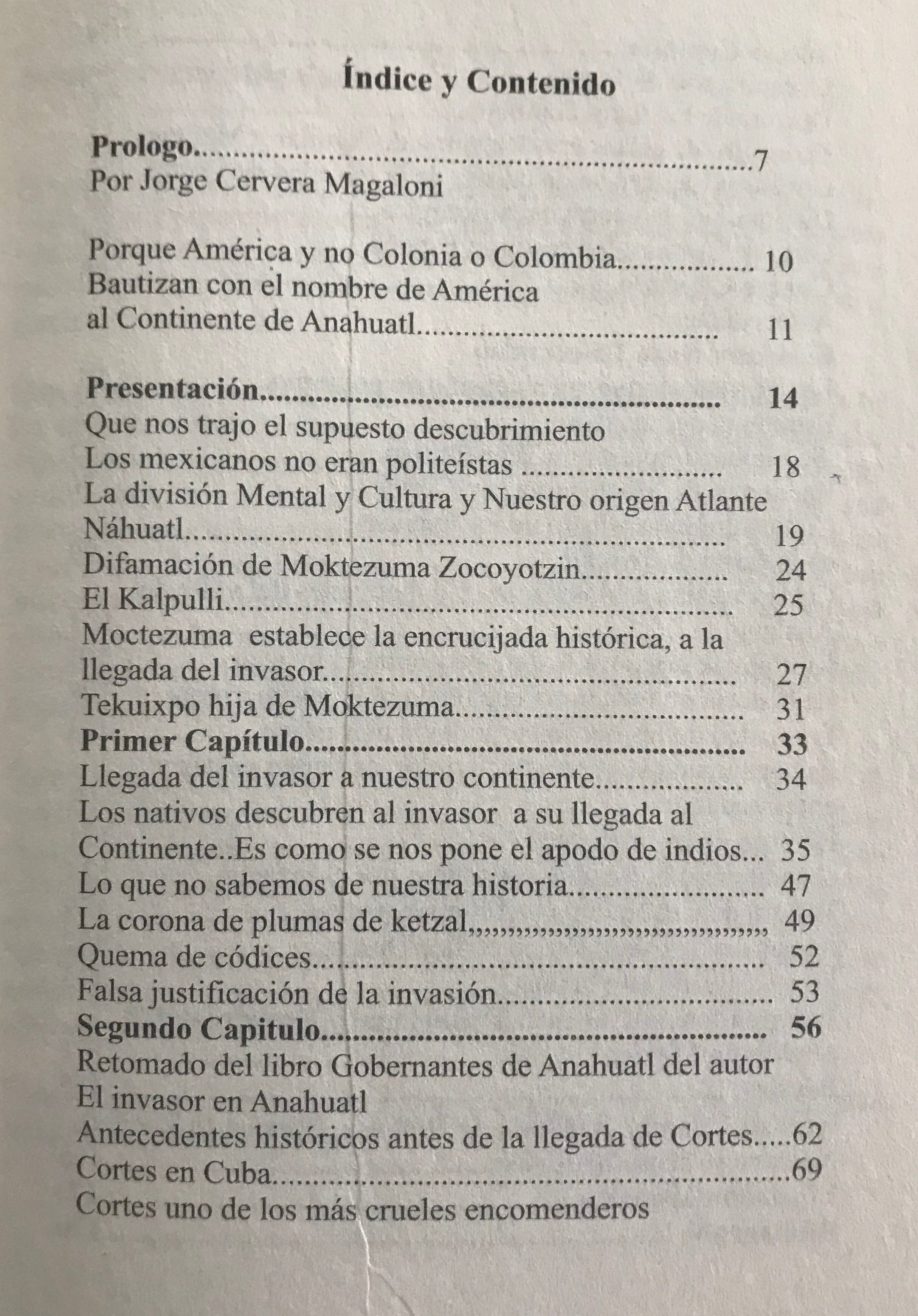 Book - Invasion de Anahuatl