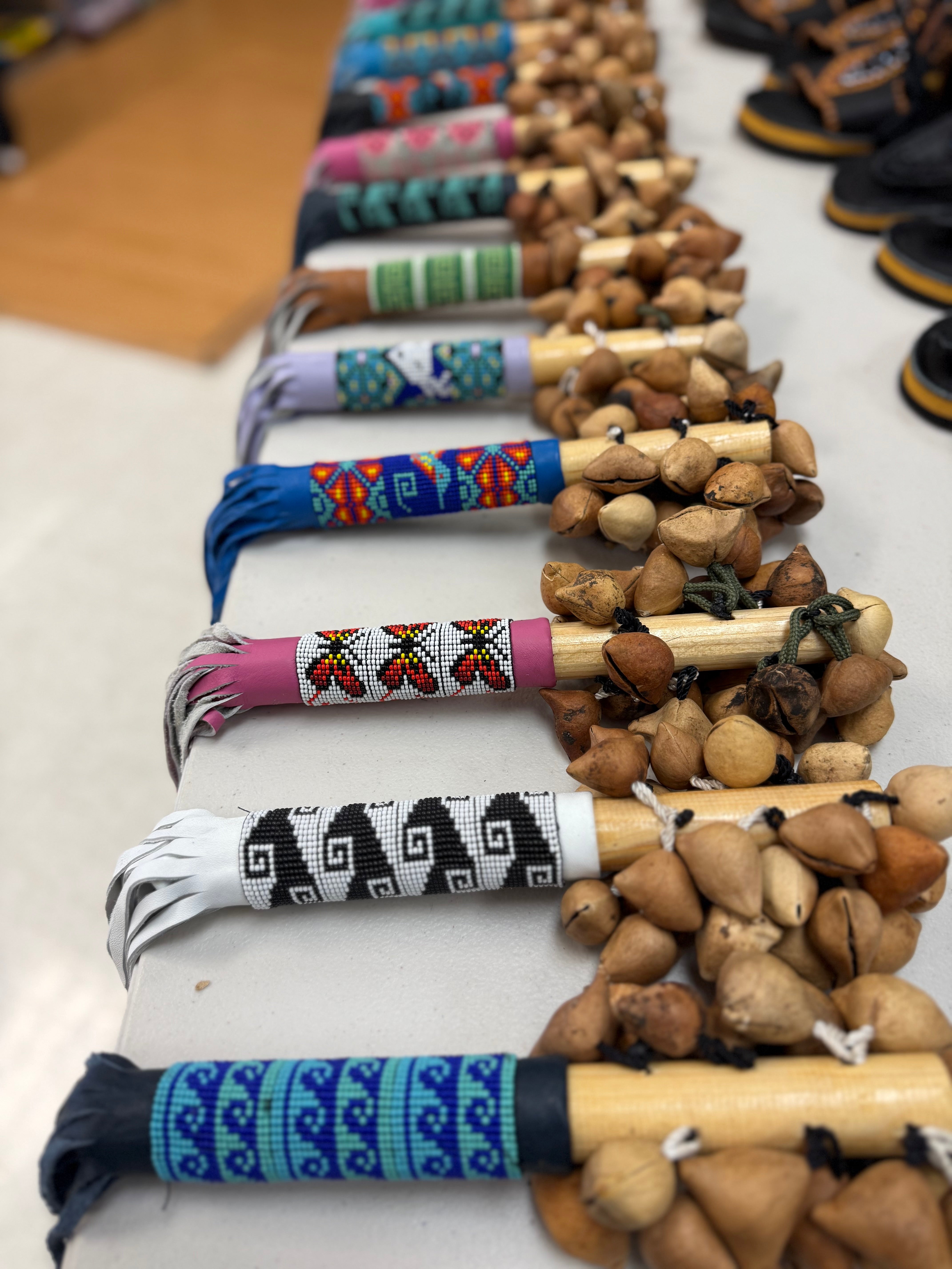 Beaded Rattles – Tochtli Cultural Wear