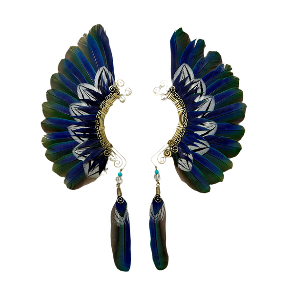Feather wing cuff Earrings 1111