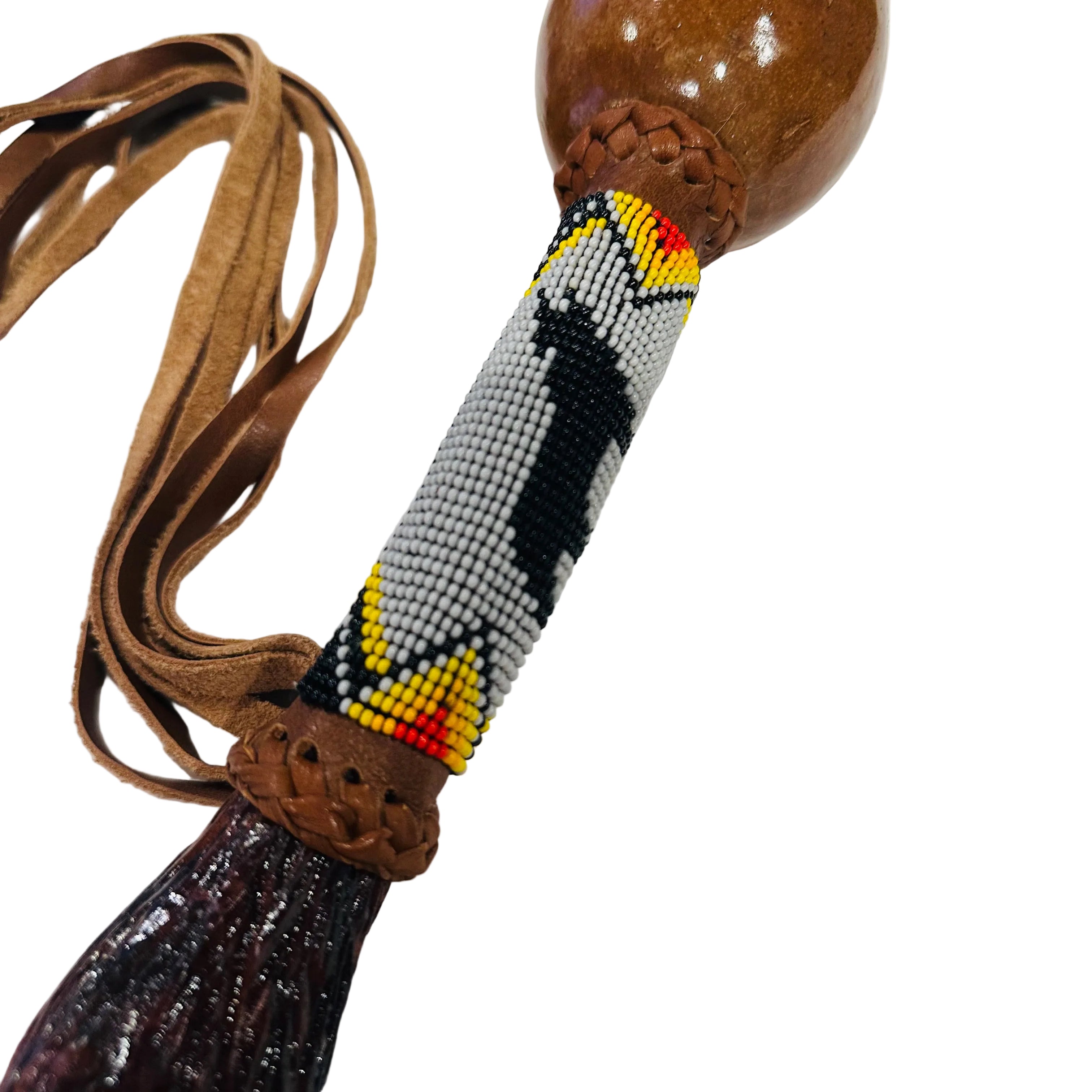 Dance - Gourd Sonaja (Rattle) - Beaded 13