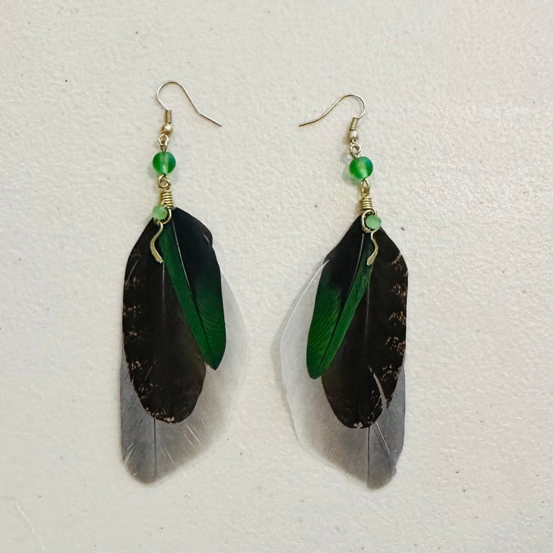 Feather Earrings(Medium) 74