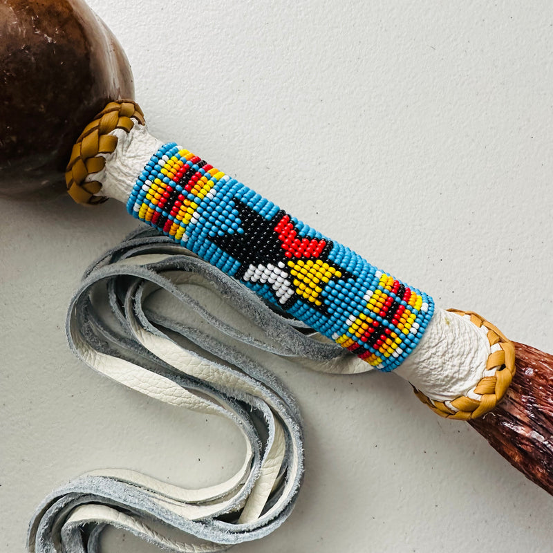 Aztec Dance Rattle 44 – Tochtli Cultural Wear