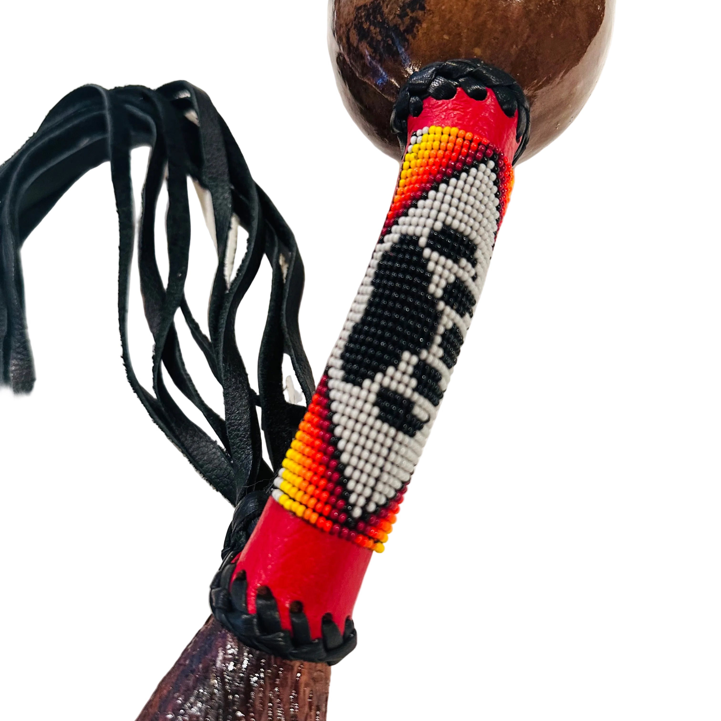 Dance - Gourd Sonaja (Rattle) - Beaded 11