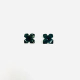 Earrings Jade plugs 10 mm