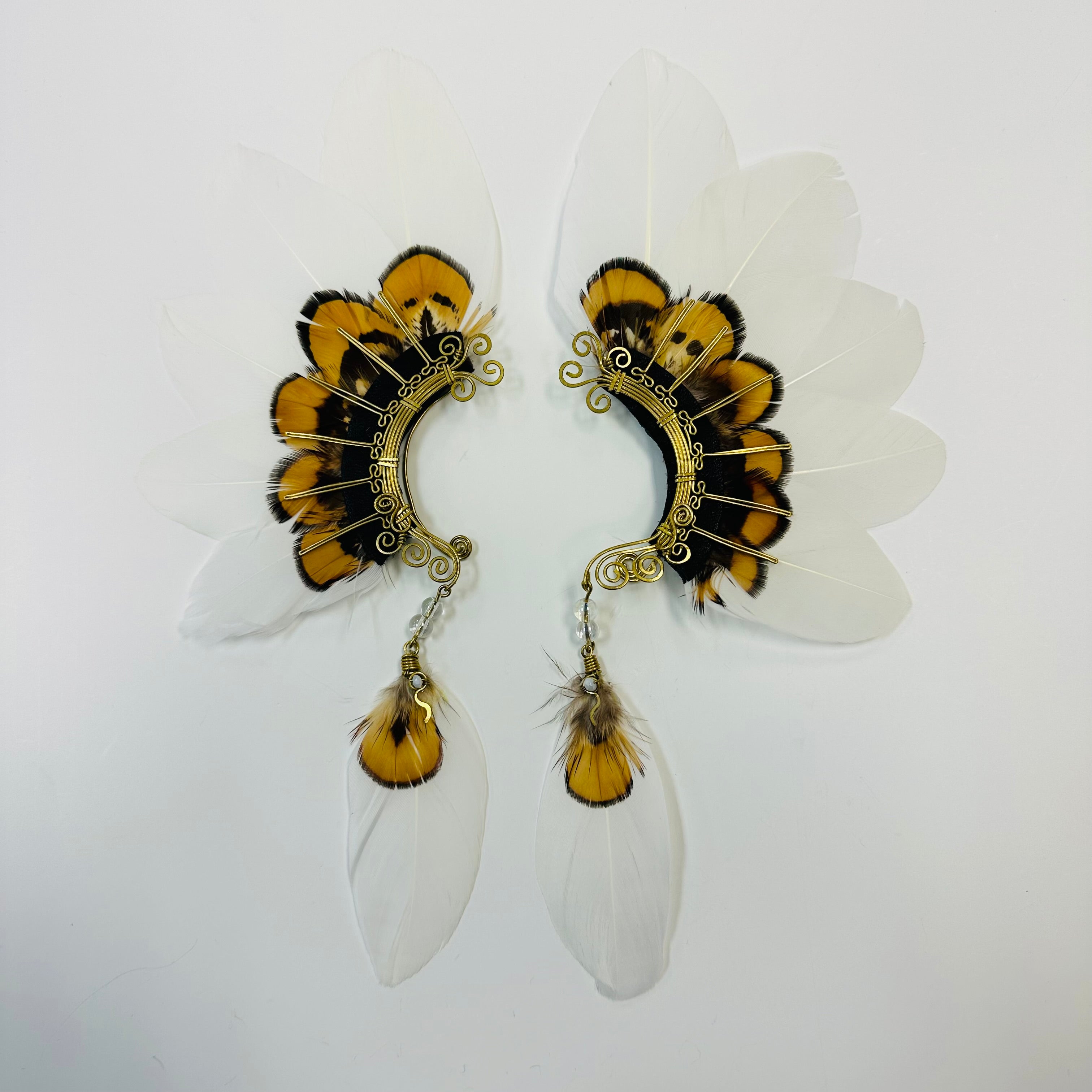 Feather wing cuff Earrings 1071
