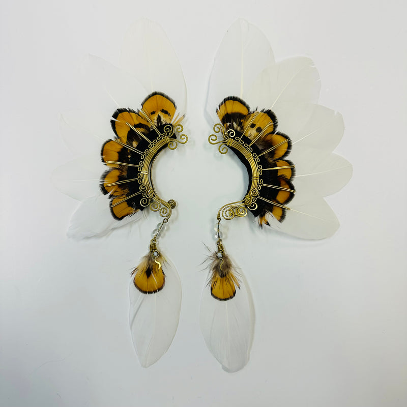 Feather wing cuff Earrings 1071