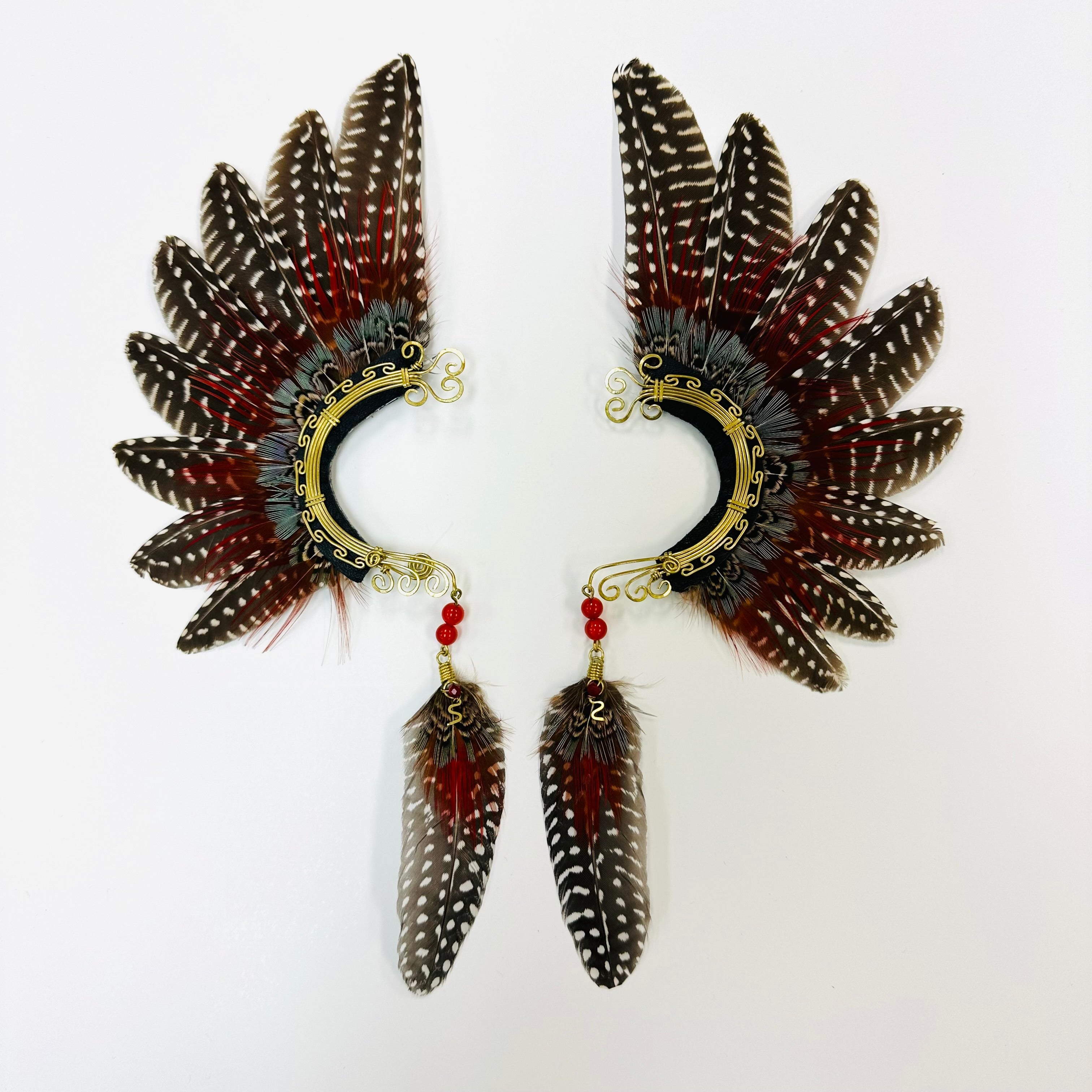 Feather wing cuff Earrings 1046