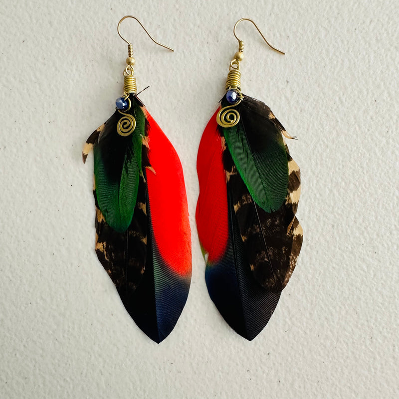 Feather Earrings(Medium) 56