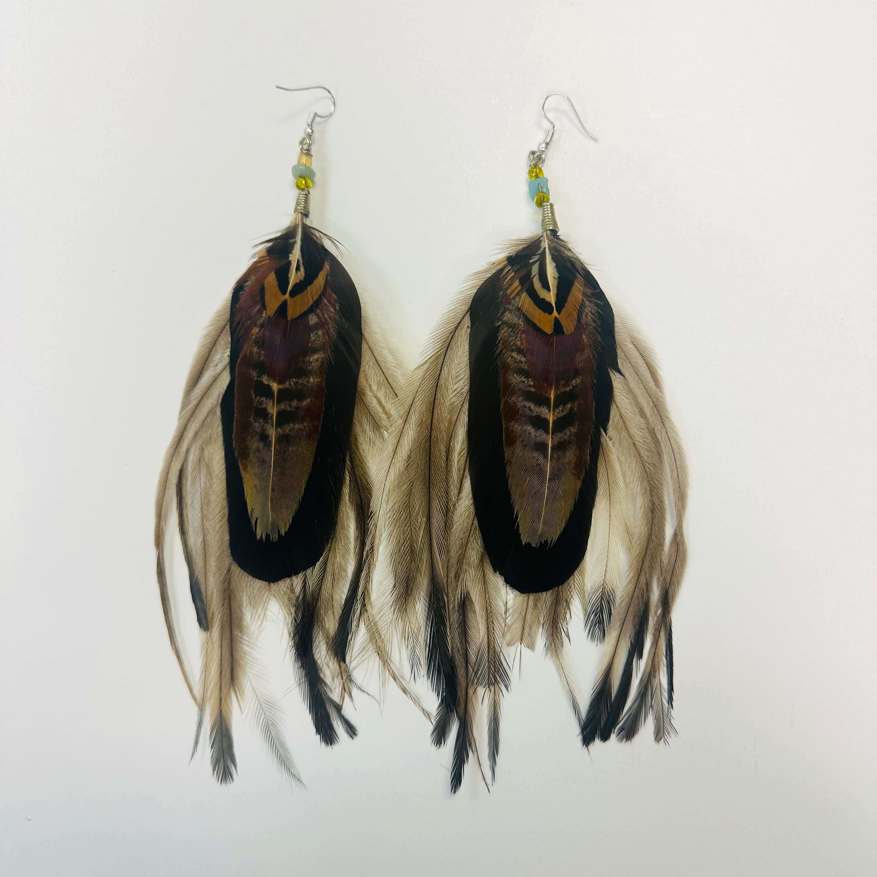 Feather Earrings - Long - 5