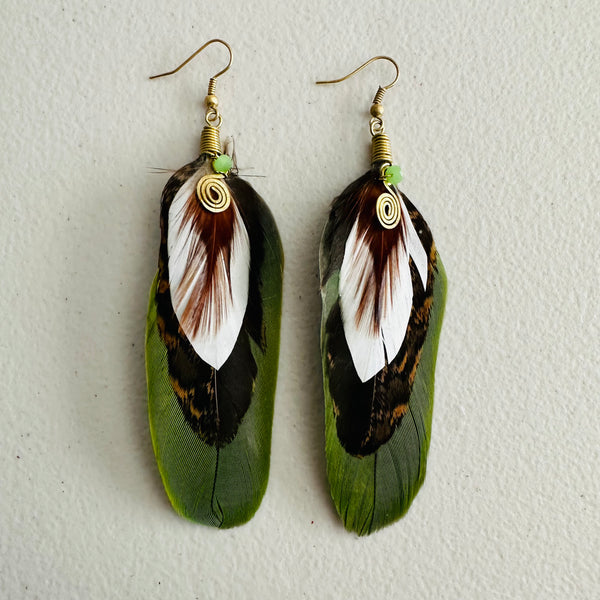 Feather Earrings(Medium) 63