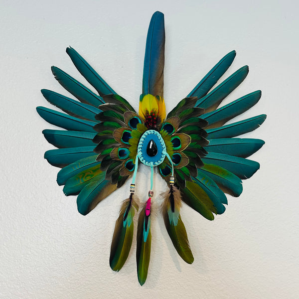 Hair Pendent - Feather 35