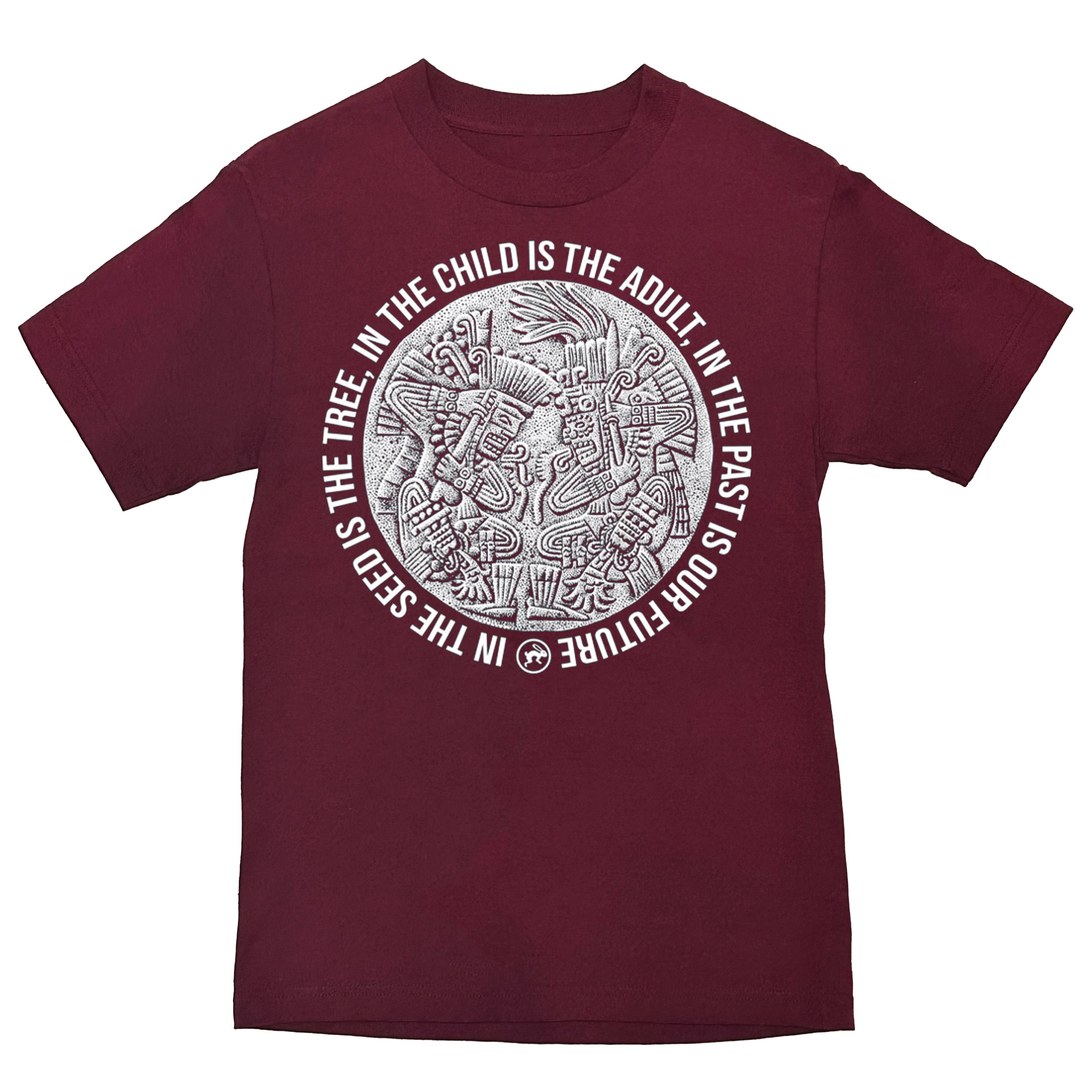 Top - Tezcatlipoca n Huitzilopochtli - Maroon