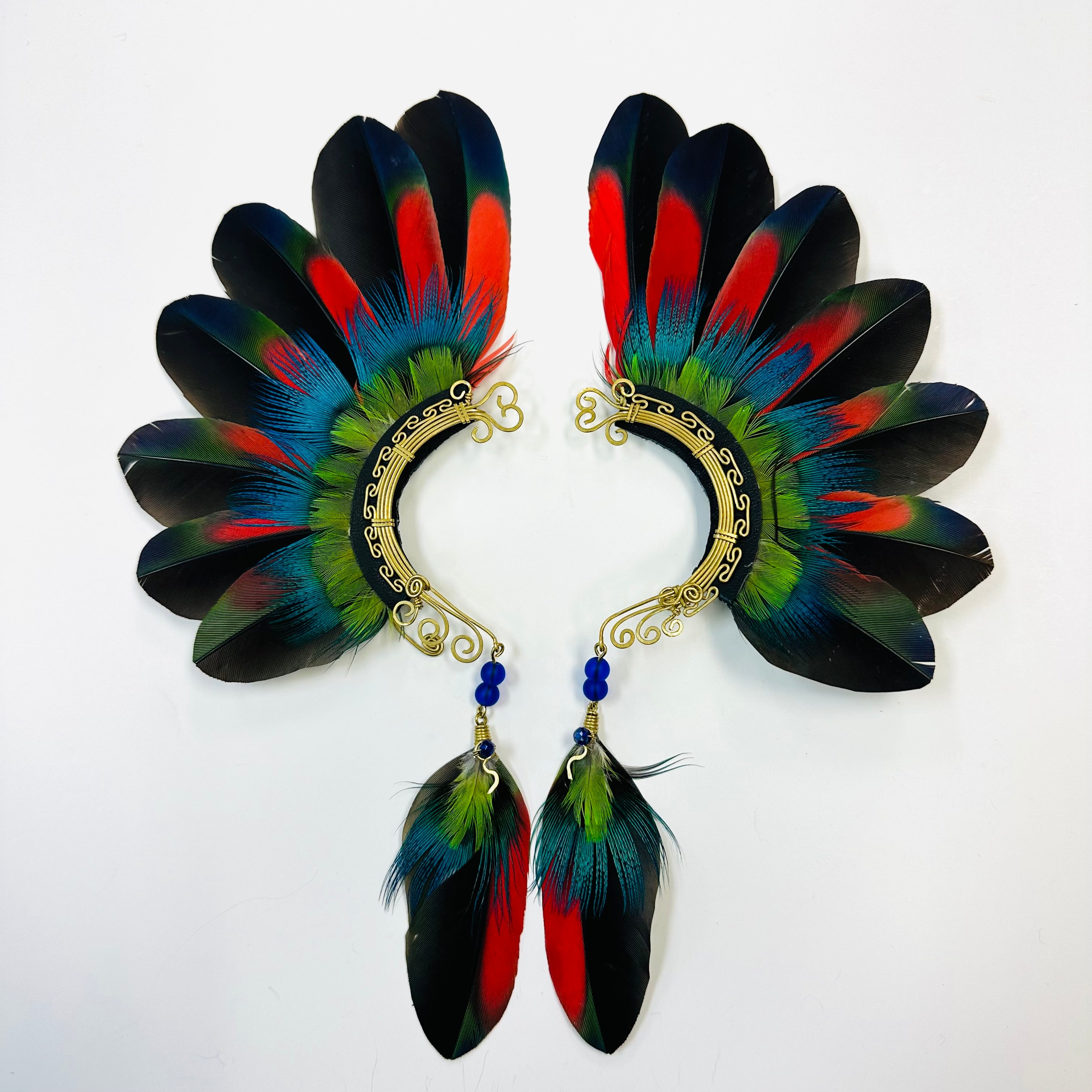 Feather wing cuff Earrings 1068