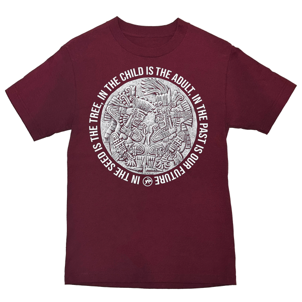 Top - Tezcatlipoca n Huitzilopochtli - Maroon