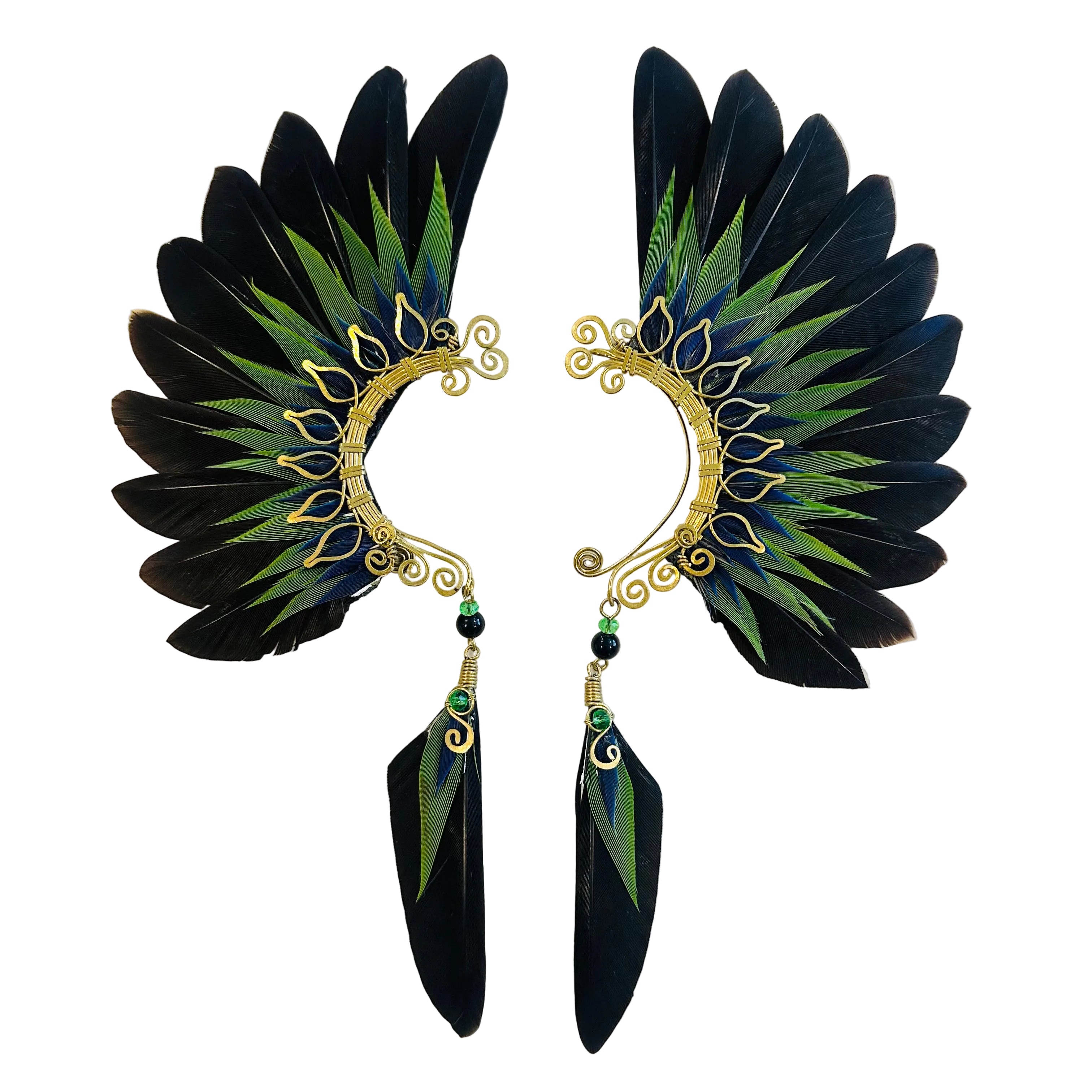 Feather wing cuff Earrings 1274