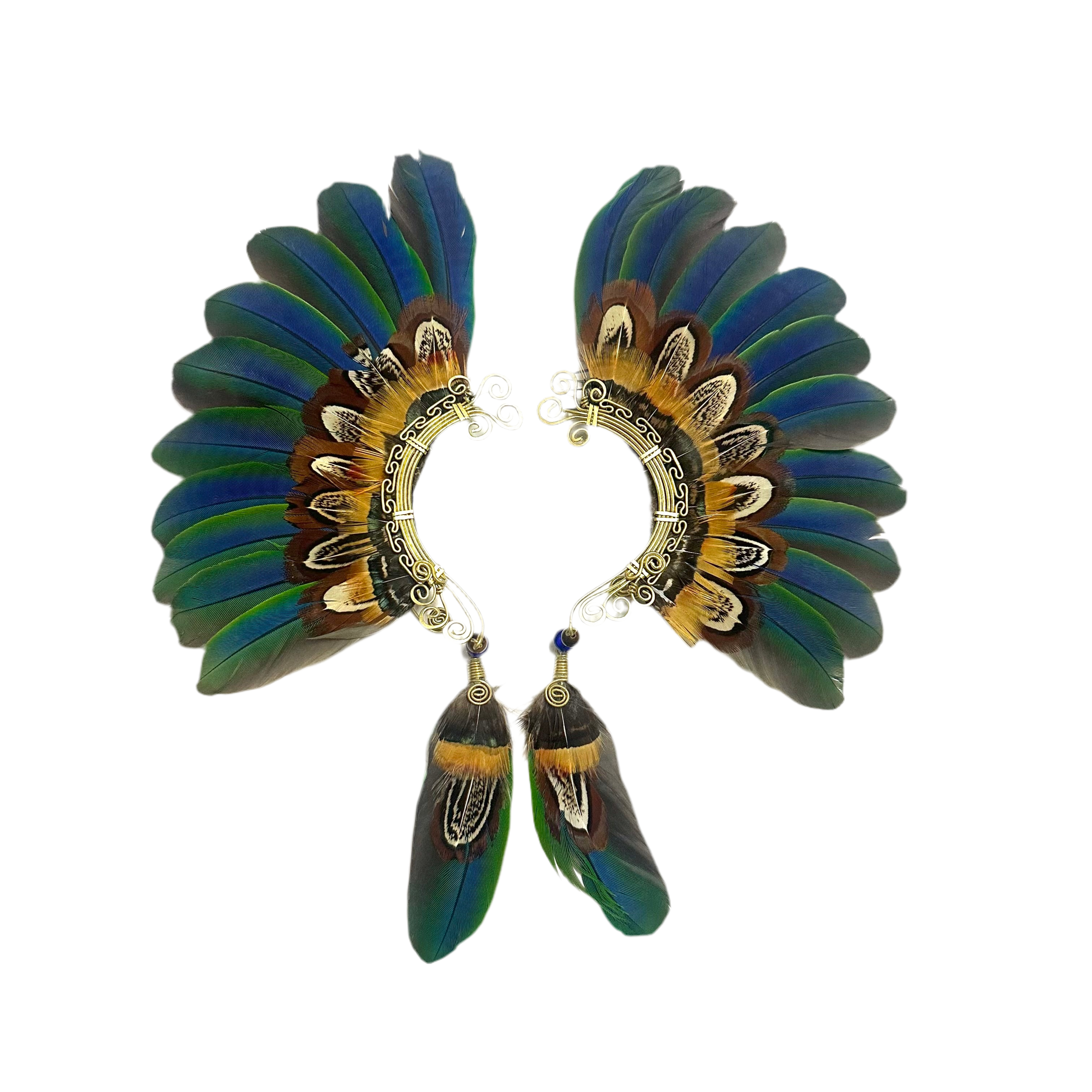 Feather wing cuff Earrings 1084