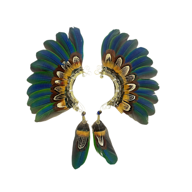 Feather wing cuff Earrings 1084