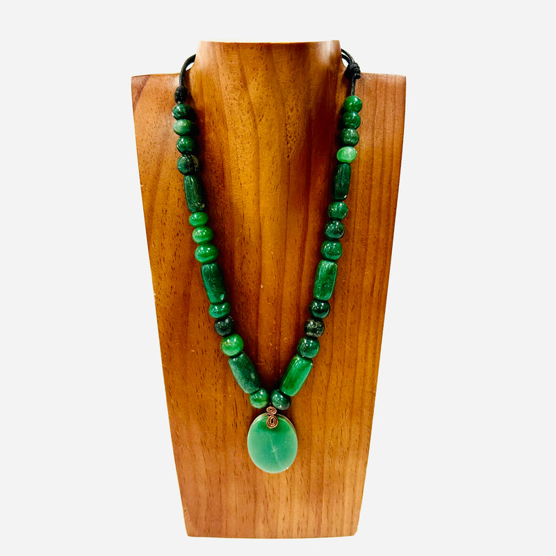 Necklace - Imperial Jade with Pendant