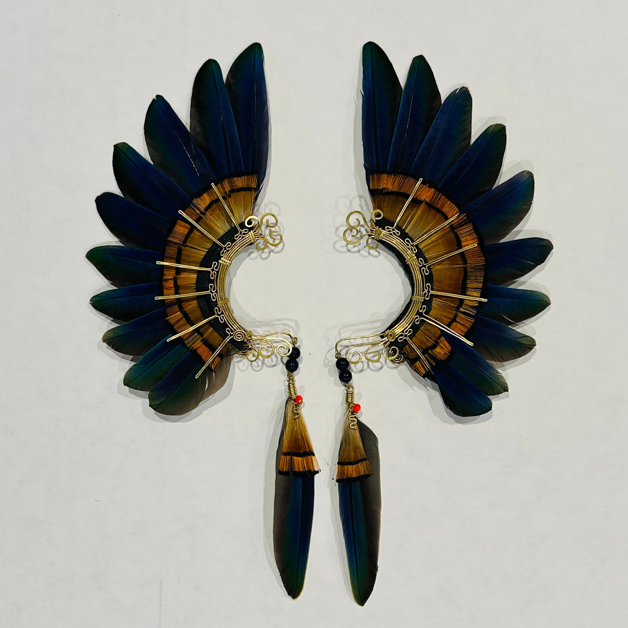 Feather wing cuff Earrings 1032