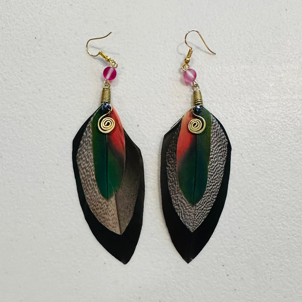 Feather Earrings (Medium) 72