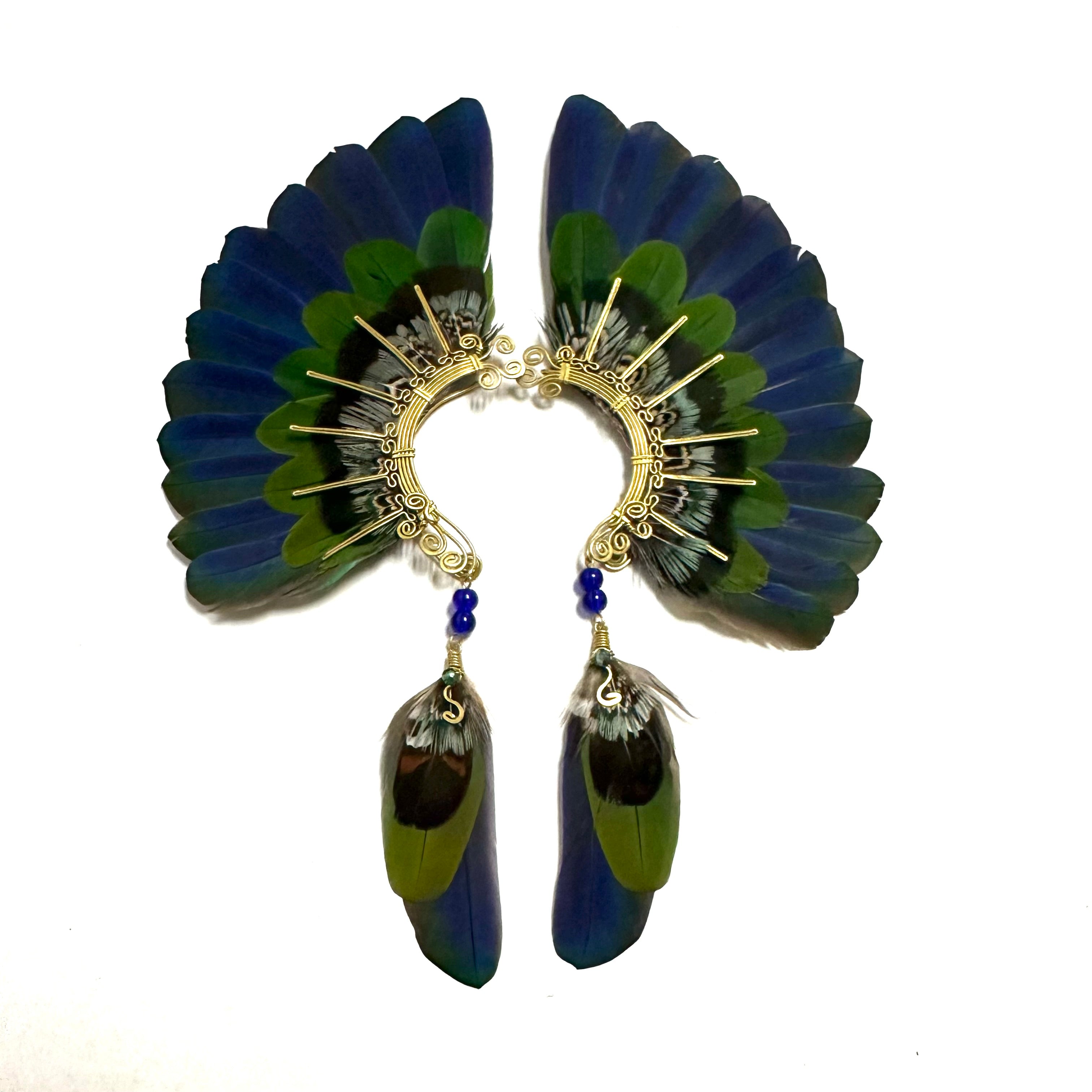 Feather wing cuff Earrings 1094