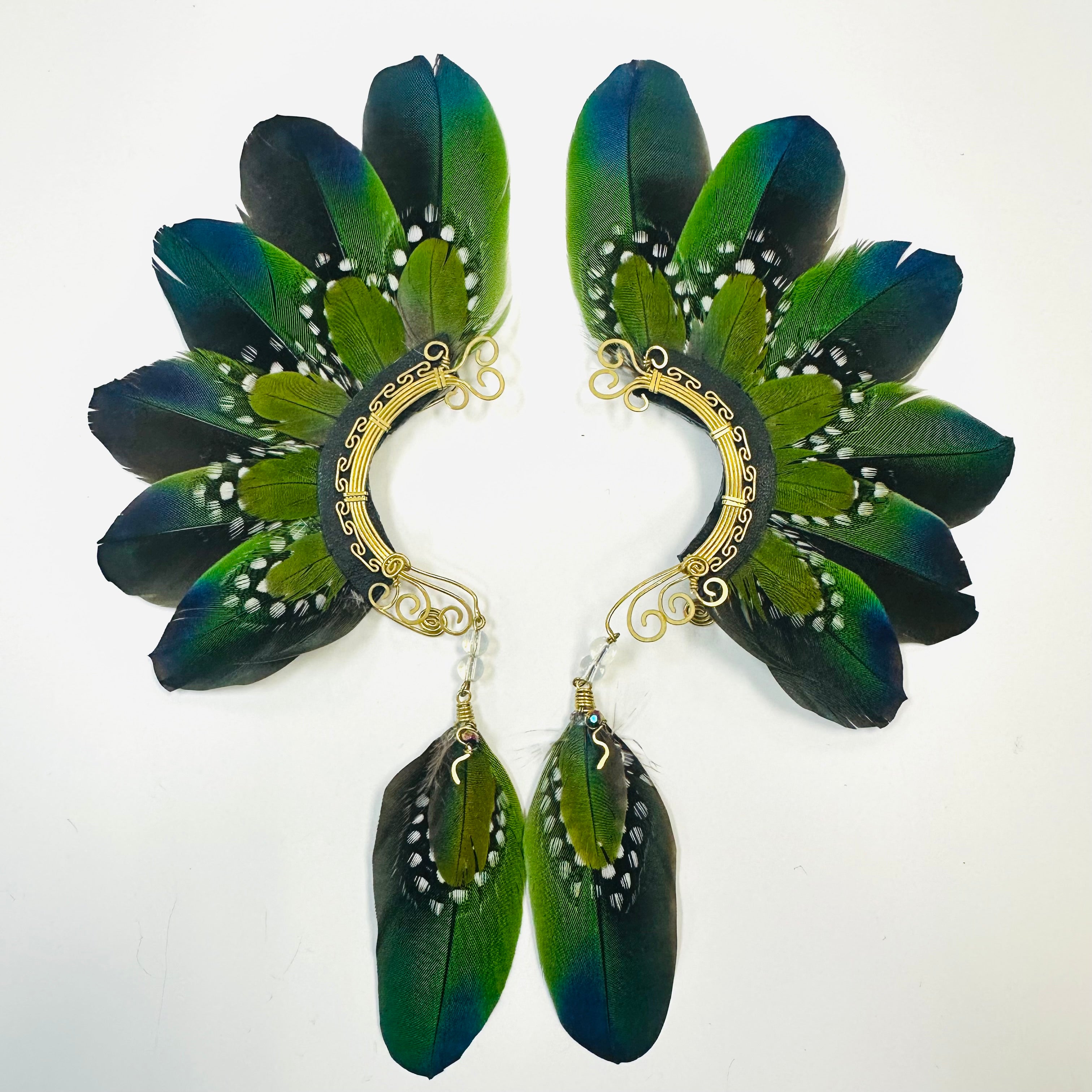 Feather wing cuff Earrings 1062