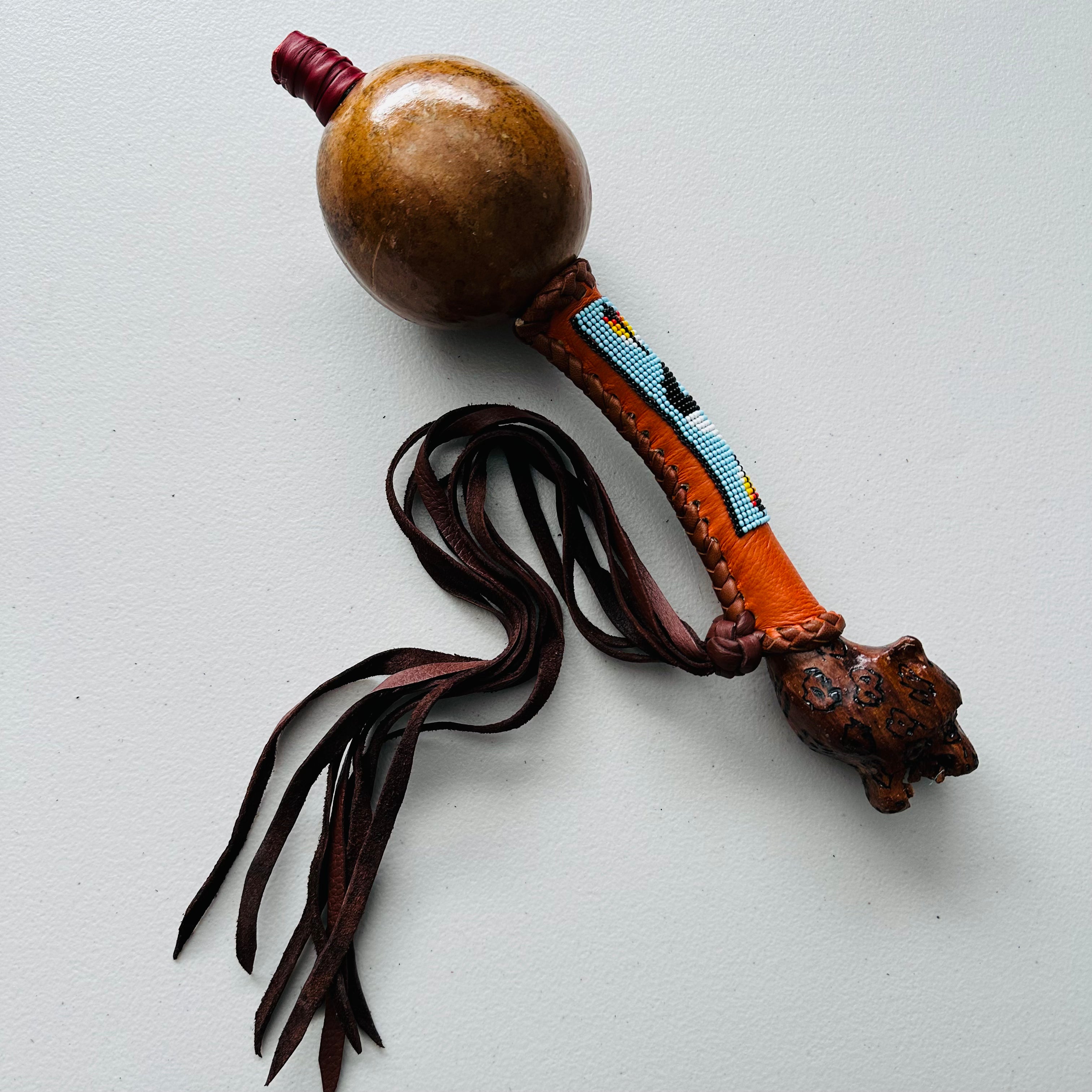 Aztec Dance Rattle 42 – Tochtli Cultural Wear