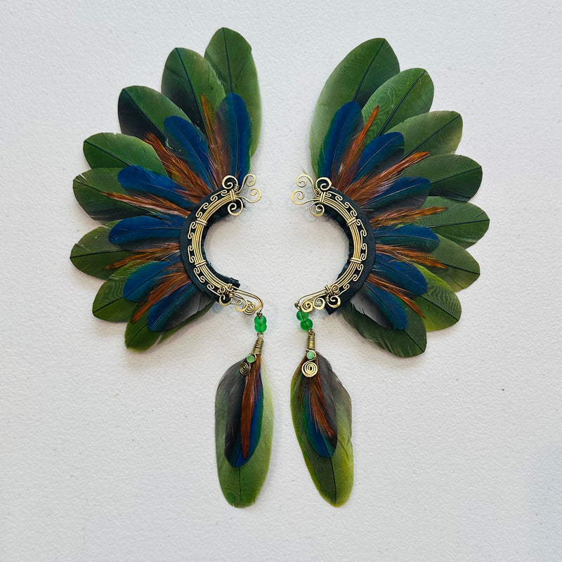 Feather wing cuff Earrings 950