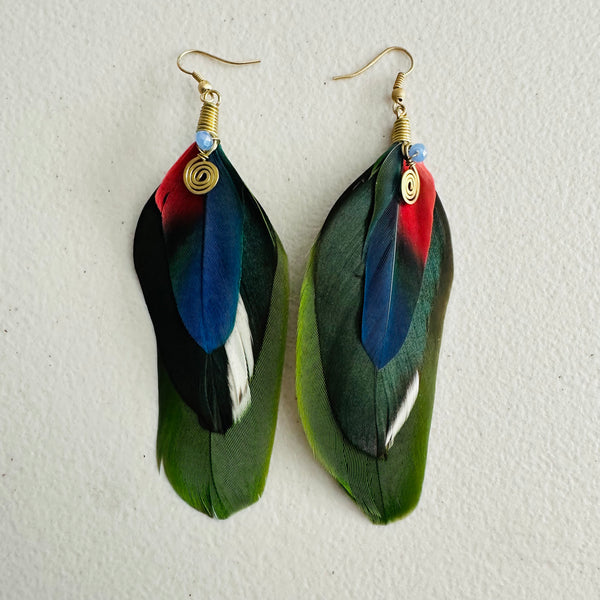 Feather Earrings(Medium) 60