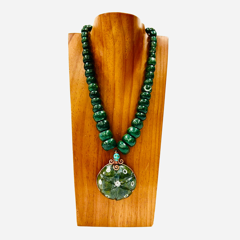 Necklace - Guatamala Jade Peyote