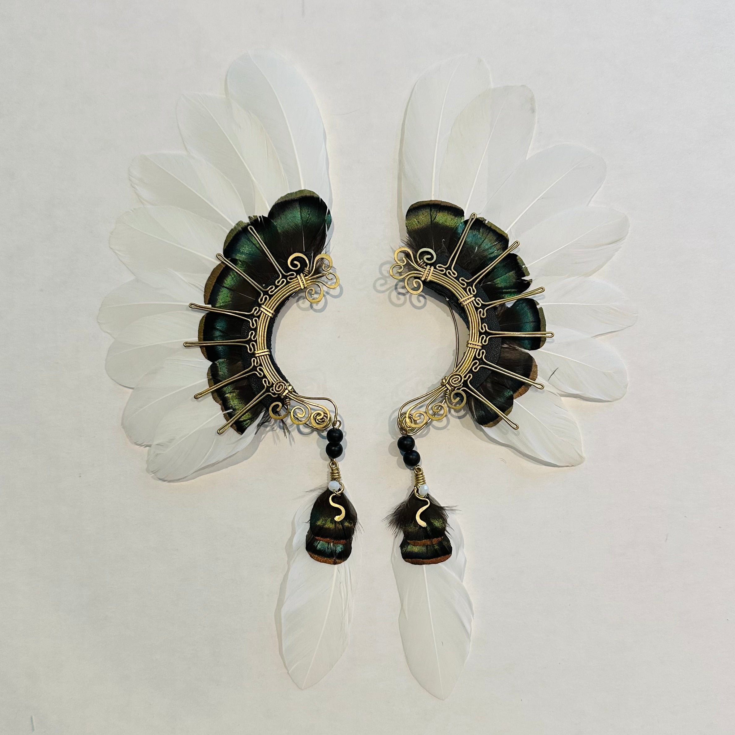 Feather wing cuff Earrings 999