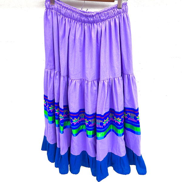 Skirt - Purple/Navy