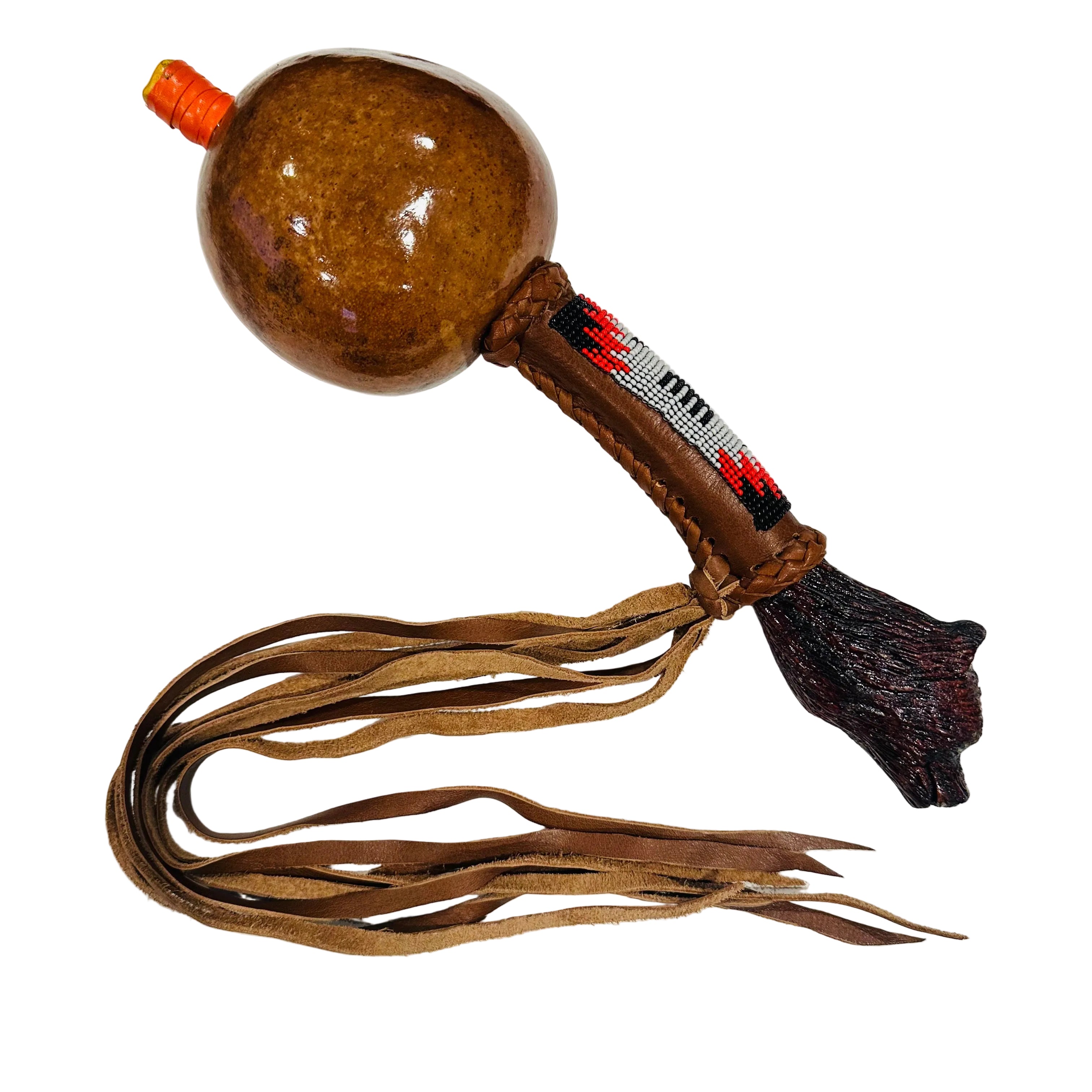 Dance - Gourd Sonaja (Rattle) - Beaded 10